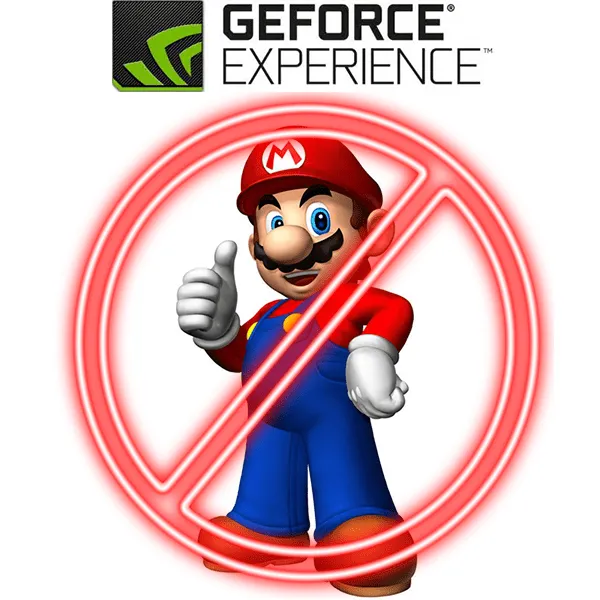 GeForce Experience не видит игры