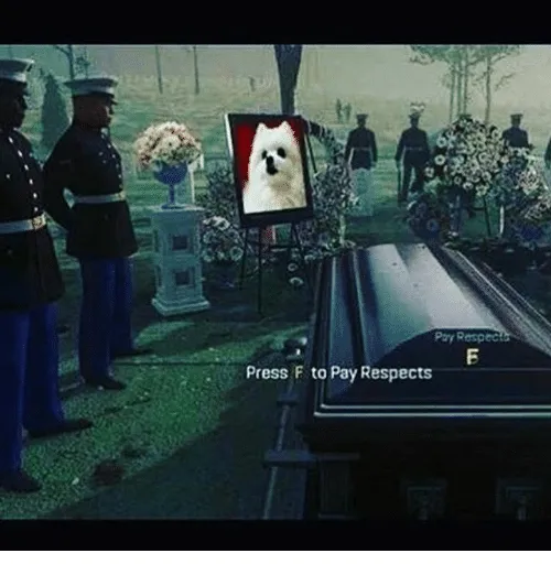 Press F to pay respects Gabe the Dog