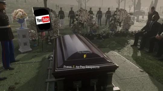 Press F to Pay Respects YouTube
