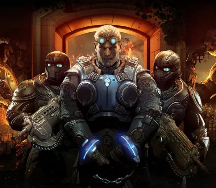 Серия игр Gears of War 4