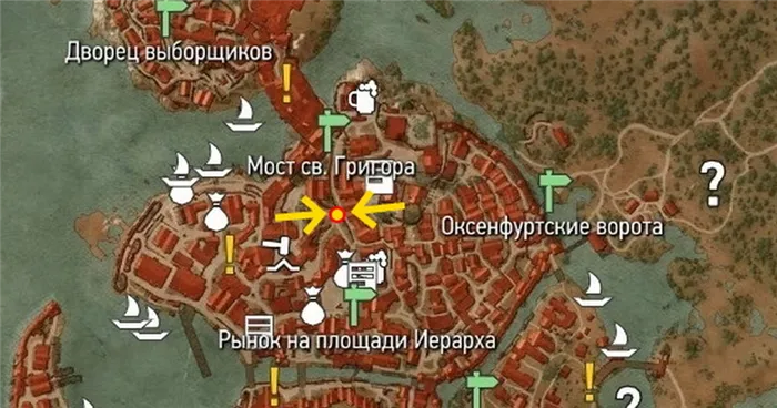 Где найти Сиги Ройвена (Дийкстру) в Ведьмаке 3: местонахождение Новиградских бань на карте