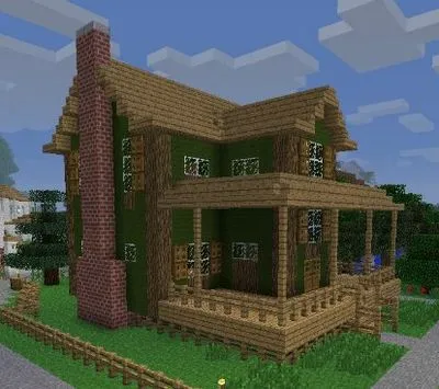 Чертежи дома в майнкрафт. Как построить красивый дом в Minecraft (Майнкрафт)