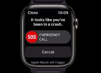 Apple Watch фиксируют аварии