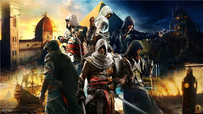 Топ-5 лучших игр за историю серии Assassin`s Сreed