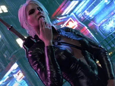 Фанат показал потрясающую фигурку Цири в стиле Cyberpunk 2077