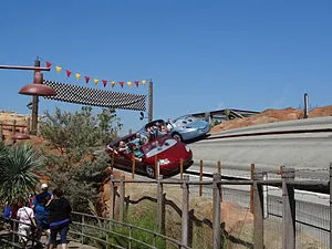 Гонки на трассе Radiator Springs Racers