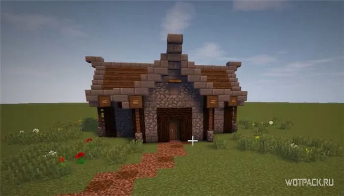Minecraft – средневековый дом