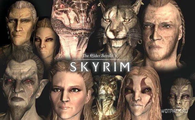 The Elder Scrolls 5 Skyrim: Расы и их особенности