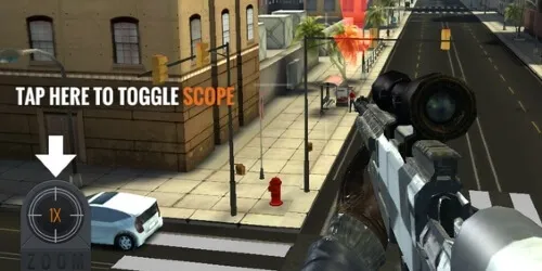 Sniper 3D Assassin на андроид