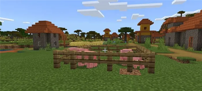  Как разводить свиней в Minecraft4 
