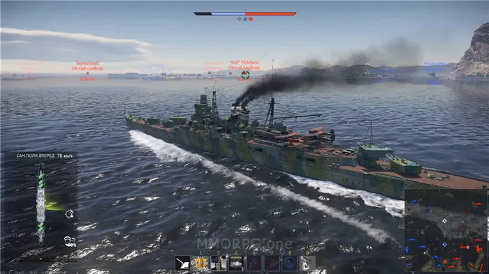 Крейсер в War Thunder